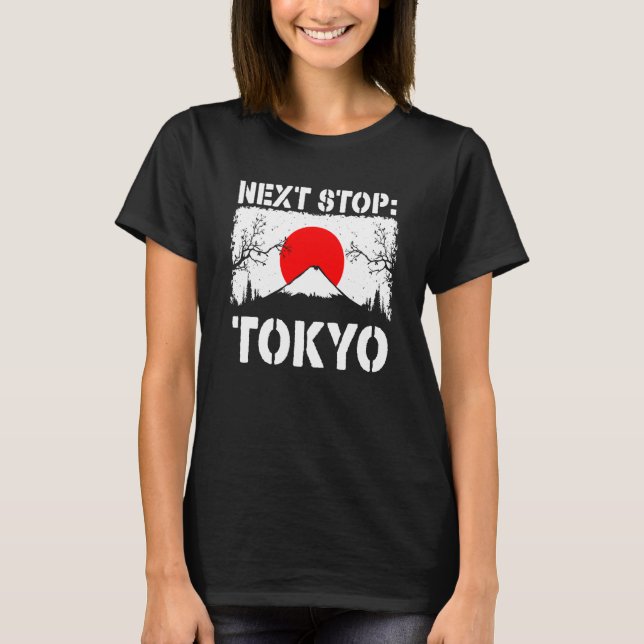 Camiseta Tokyo Summer Vacation Trip Next Stop Vacay Vibes S (Frente)