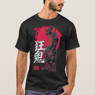 Camiseta Tokyo Yami – Guerreiro de Rua Louco Demônio com Ja