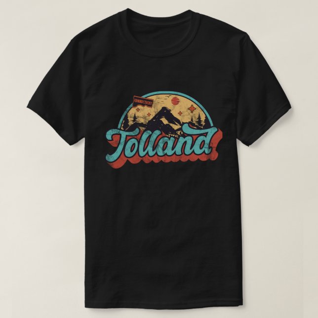 Camiseta Tolland, Connecticut (Frente do Design)