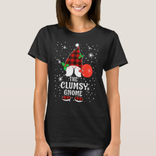 Camiseta Tolo Gnome Xadrez de Búfalo Correspondente Família