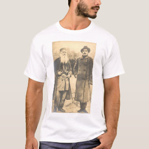 Camiseta Tolstoi e Gorki