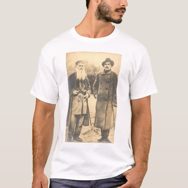 Camiseta Tolstoi e Gorki (Frente)