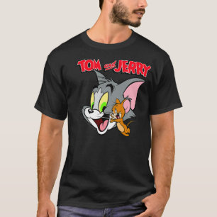 Camiseta Tom And Jerry Simple Portrait Logo