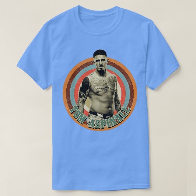 Camiseta Tom Aspinall Heavyweight Champion 2023 TShirt (Frente do Design)