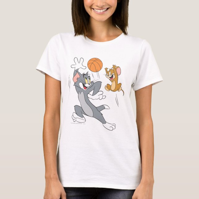 Camiseta Tom e Jerry Basbol 1 (Frente)