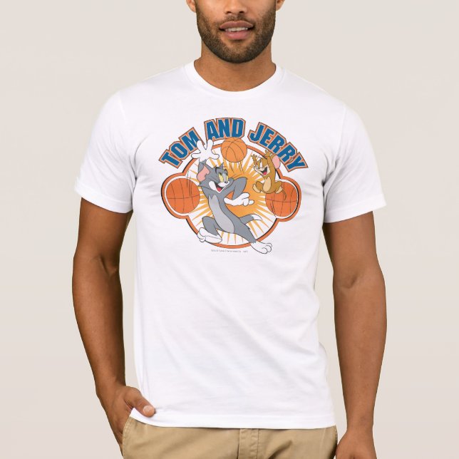 Camiseta Tom e Jerry Basbol 4 (Frente)