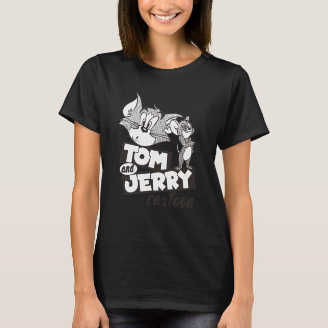 Camiseta Tom E Jerry | Cartoon Tom E Jerry (Frente)
