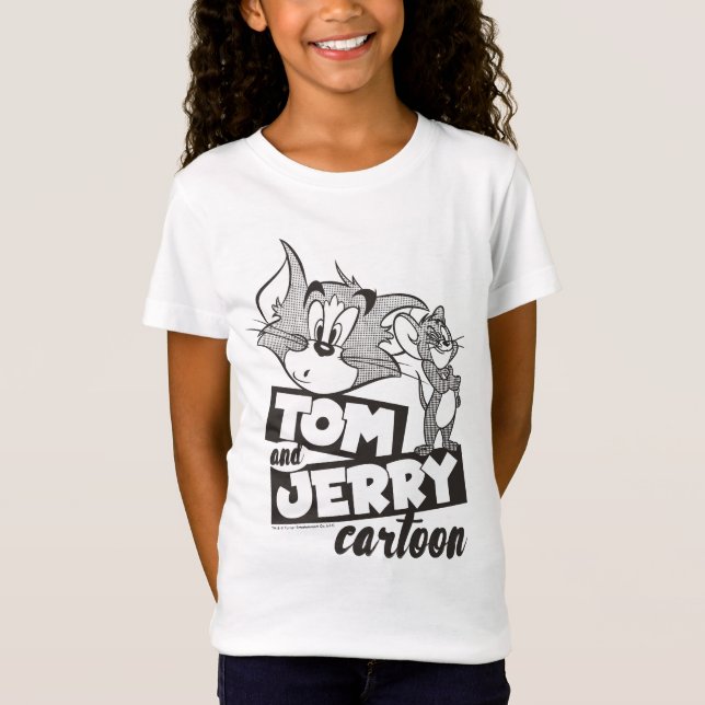 Camiseta Tom E Jerry | Cartoon Tom E Jerry (Frente)