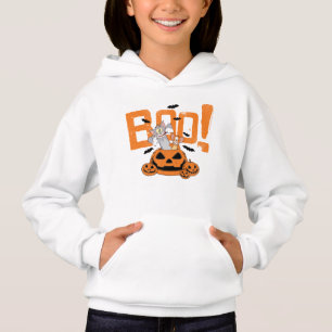 Camiseta Tom e Jerry  Feliz Halloween Boo