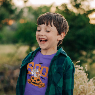 Camiseta Tom e Jerry Feliz Halloween Boo