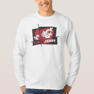 Camiseta Tom e Jerry Red e Black