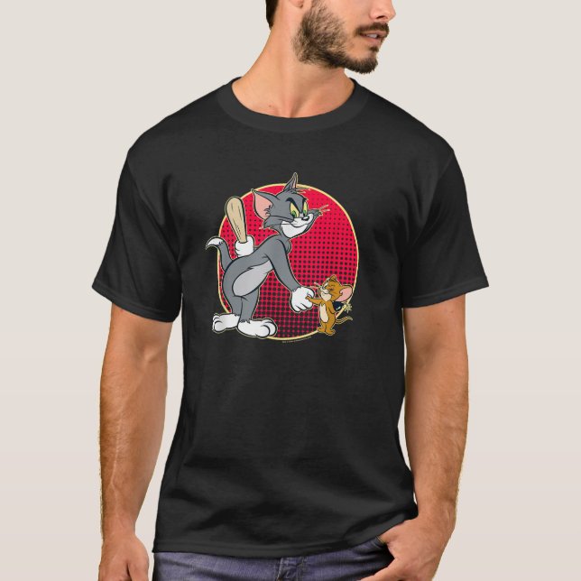 Camiseta Tom e Jerry se escondem (Frente)