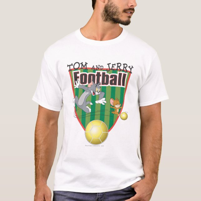 Camiseta Tom e Jerry Soccer (Futebol) 6 (Frente)