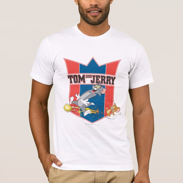 Camiseta Tom e Jerry Soccer (Futebol) 7 (Frente)