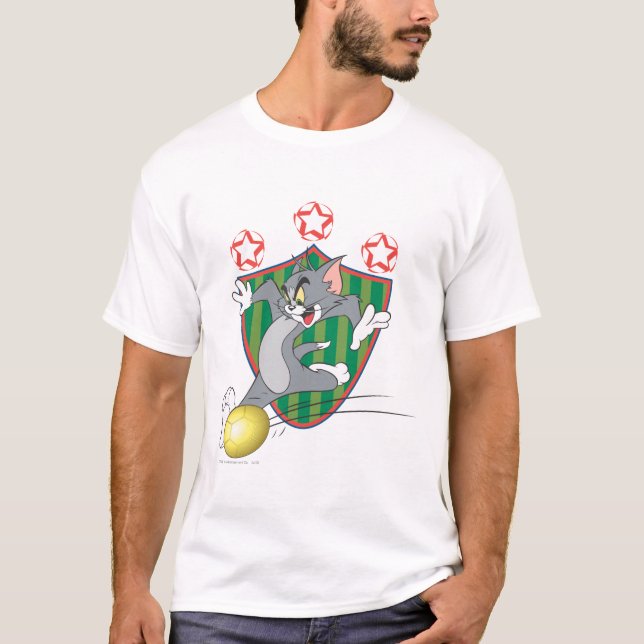 Camiseta Tom e Jerry Soccer (Futebol) 9 (Frente)