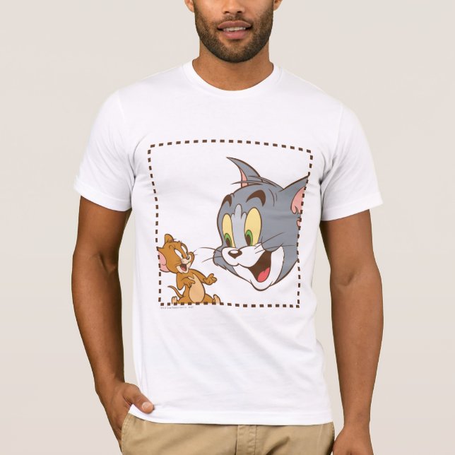 Camiseta Tom e Jerry Stamp (Frente)