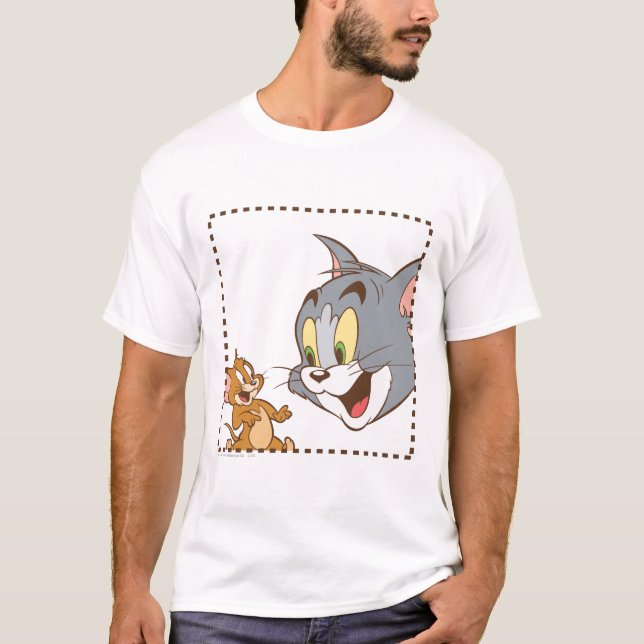 Camiseta Tom e Jerry Stamp (Frente)