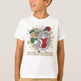 Camiseta Tom e Jerry Surprise Gift