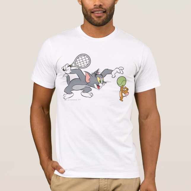 Camiseta Tom e Jerry Tênis Stars 2 (Frente)