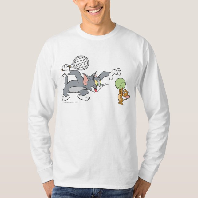 Camiseta Tom e Jerry Tênis Stars 2 (Frente)