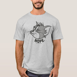 Camiseta Tom e Jerry Tom dizem Nope