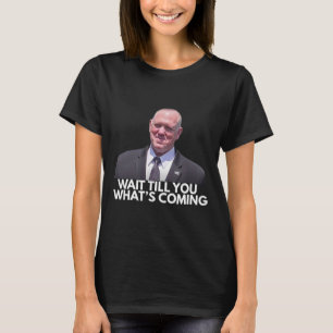 Camiseta Tom Homan Border Czar Espere Até Ver O Que Está Po