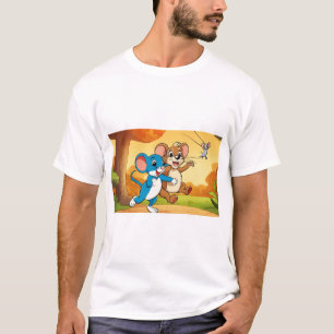 Camiseta Tom & Jerry: A perseguição do século