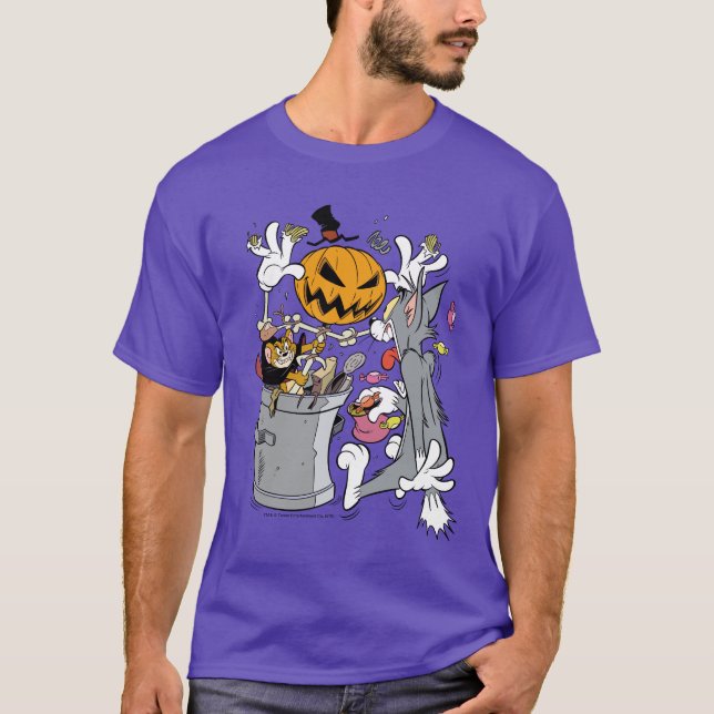 Camiseta Tom & Jerry | Boo para o Tom (Frente)