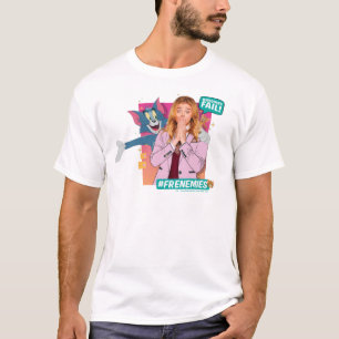 Camiseta Tom & Jerry Com Kayla - Franceses