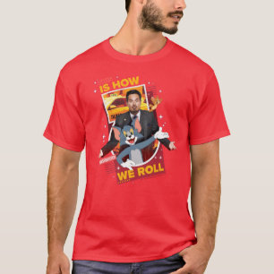 Camiseta Tom & Jerry Com O Terrance - É Assim Que Vamos