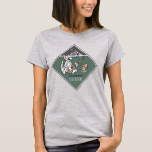 Camiseta Tom & Jerry "Está na hora da aventura"
