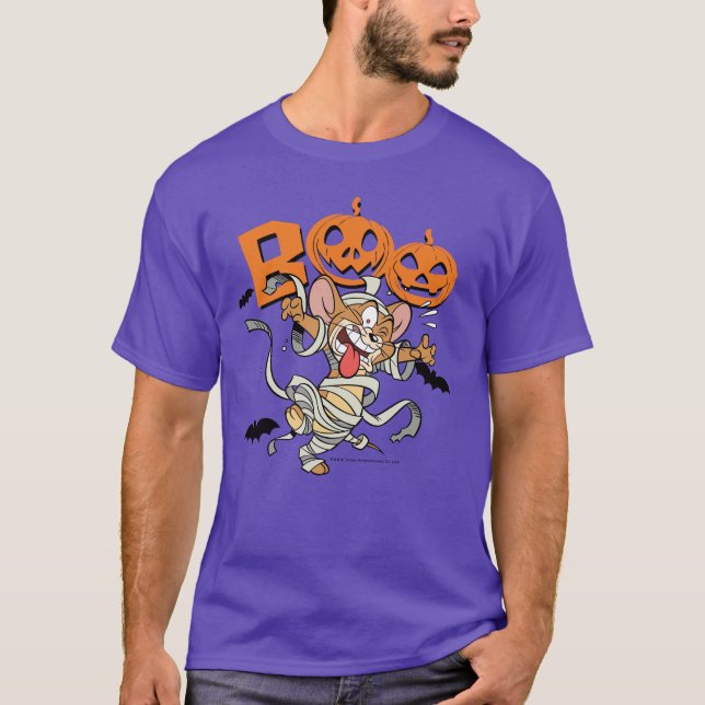 Camiseta Tom & Jerry | Jerry é tão assustador (Frente)