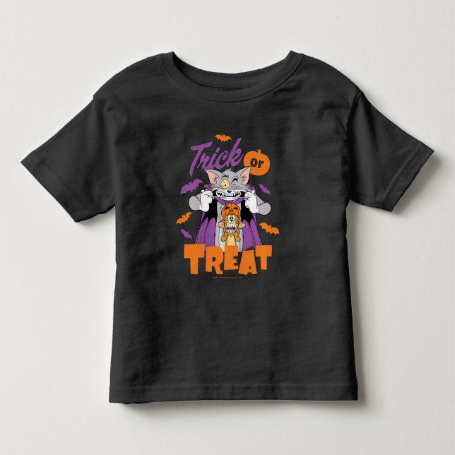 Camiseta Tom & Jerry | Truque ou Tratar (Frente)