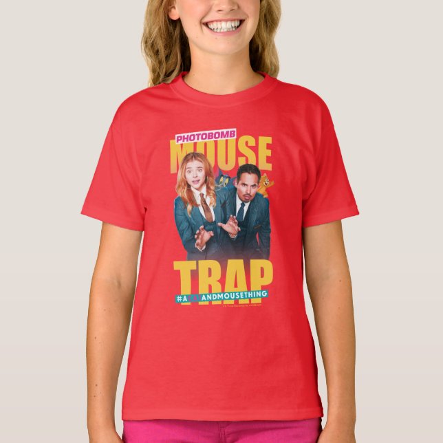 Camiseta Tom & Jerry With Kayla and Terrance - Mouse Trap (Frente)