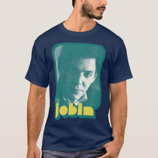 Camiseta Tom Jobim Retro Style Fan Art Design
