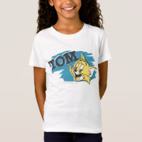 Tom Logotipo Azul e Amarelo