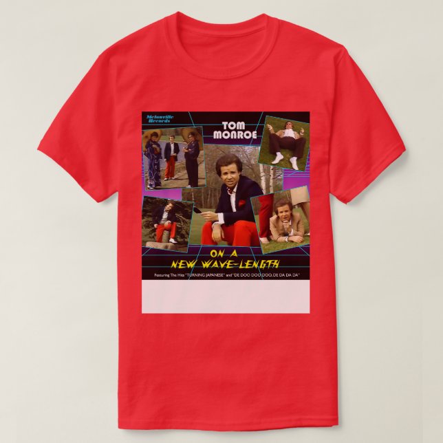 Camiseta Tom Monroe Num Novo SCTV WaveLength (Frente do Design)