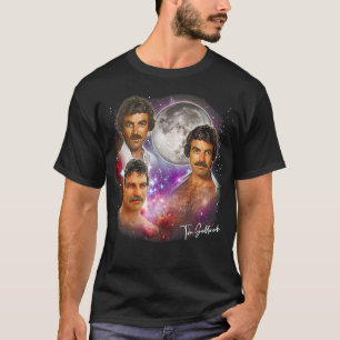 Camiseta Tom Selleck anos 80 Design estético 2