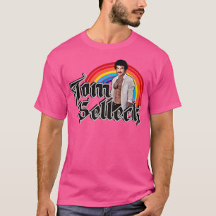 Camiseta Tom Selleck Rainbow Original Vintage Fan Design