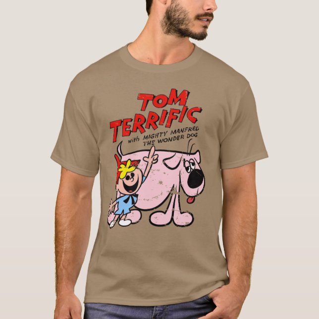 Camiseta tom terrific retro (Frente)