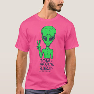 Camiseta Tom Tinha Aliens Certos