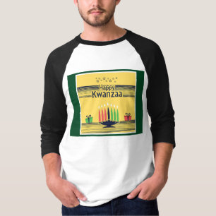 Camiseta Tom tom de SlipperyJoe Kwanzaa caloroso tom celebr