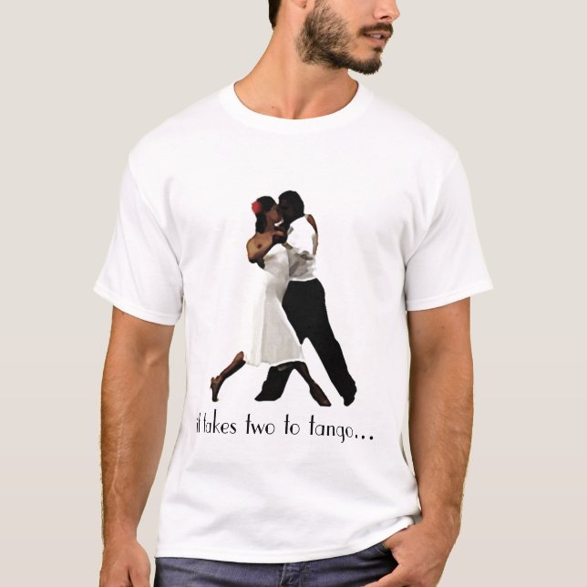 Camiseta Toma dois ao tango (Frente)