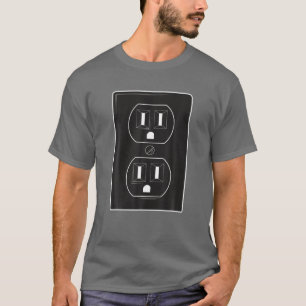 Camiseta Tomada Elétrica E Casais SOCKET