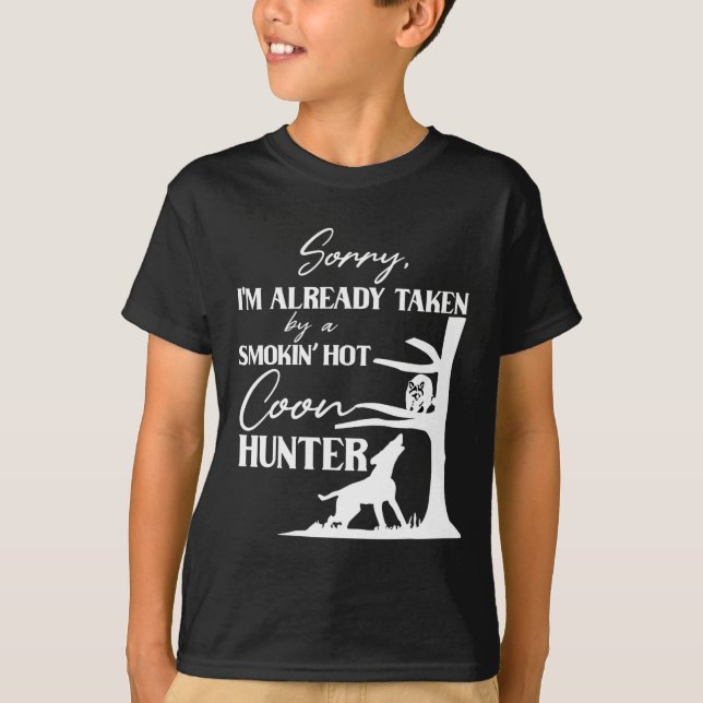 Camiseta Tomada Por Fumar O Caçador De Lua Quente Funny Rac (Frente)