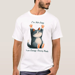 Camiseta Tomador de Soneca Profissional Gato Divertido Dorm