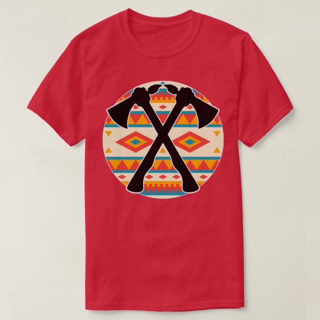 Camiseta Tomahawk Pattern 2 (Frente do Design)
