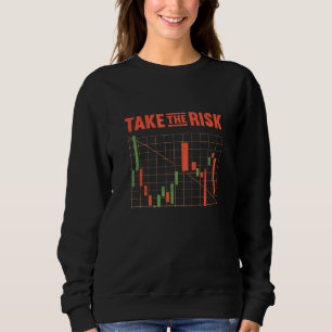 Camiseta Tomar A Opção De Ações De Risco Para Ações Idiotas