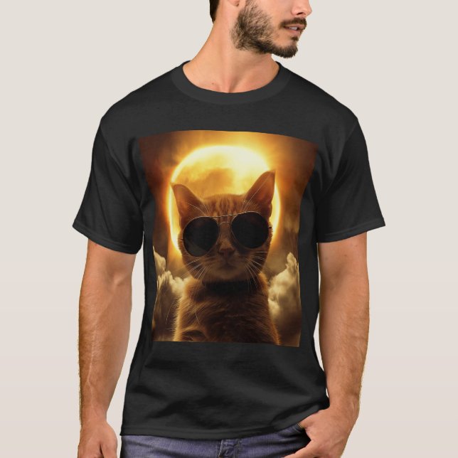 Camiseta Tomar Uma Selfie Com Pulmões Solares Eclipse Vesti (Frente)