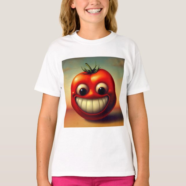 Camiseta Tomate alegre (Frente)